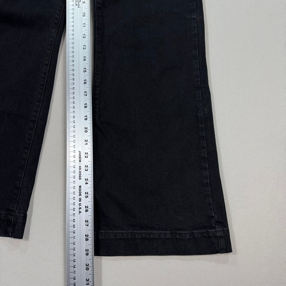 Rolla's Jeans Women's Size 25 Black High Rise Wide Leg Relaxed y2K Style - Picture 4 of 8